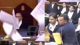 সুপ্রিম কোর্টে প্রধান বিচারপতিকে গালিগালাজ, কাগজ ছুড়ে মারলেন পিটিশনার