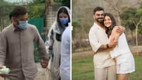 ফের প্রেমনন্দ মহারাজের আশ্রমে বিরাট-অনুষ্কা, ভিডিয়ো ভাইরাল