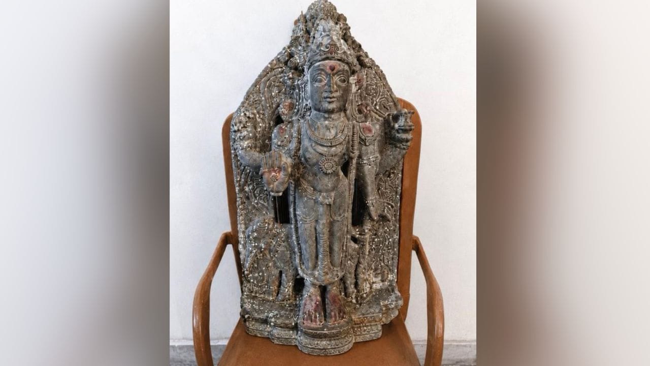 Devi Idol Recovered From Bay Of Bengal