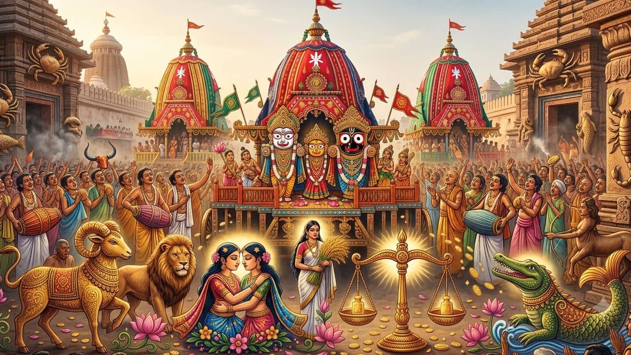 Jagannath Rath Yatra 2026: রথযাত্রায় টাকার বৃষ্টি! মহাপ্রভুর আশীর্বাদে টাকার পাহাড়ে ৪ রাশি