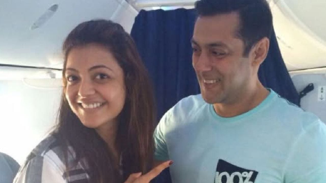 Kajal With Salman