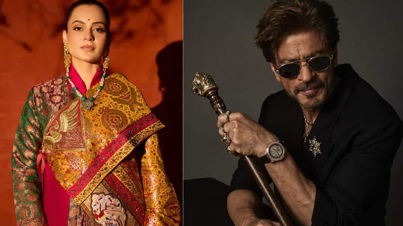 Kangana-Shahrukh: শাহরুখের ছবির অফার ফিরিয়ে দেন, স্ট্রাগলের তুলনা টানেন! আবার শাহরুখের প্রসঙ্গ টেনে কী ঘটালেন কঙ্গনা? Kangana-Shahrukh: শাহরুখের ছবির অফার ফিরিয়ে দেন, স্ট্রাগলের তুলনা টানেন! আবার শাহরুখের প্রসঙ্গ টেনে কী ঘটালেন কঙ্গনা?
