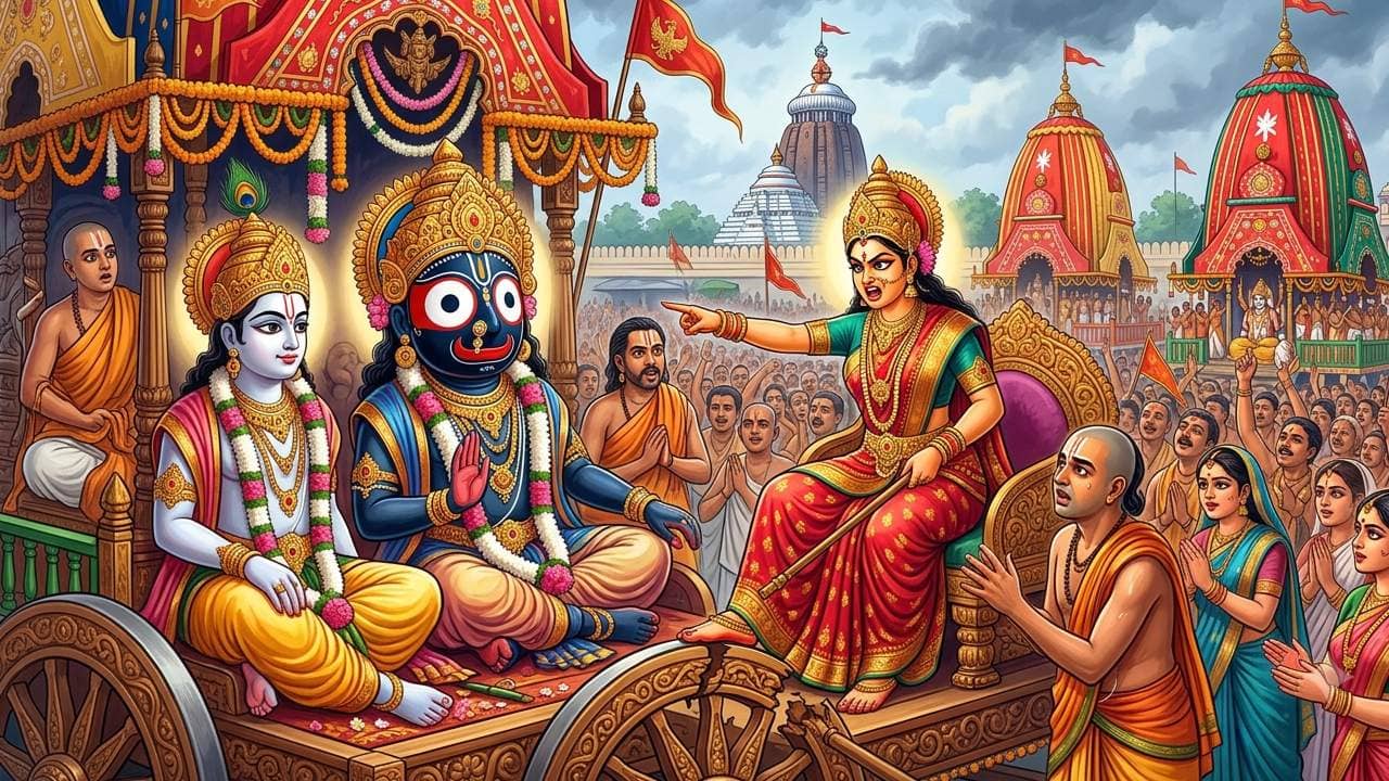 Rath Yatra 2026: রেগে উনুন ভাঙেন মহালক্ষ্মী! রথযাত্রা শেষে কীভাবে বউয়ের রাগ ভাঙান জগন্নাথ?
