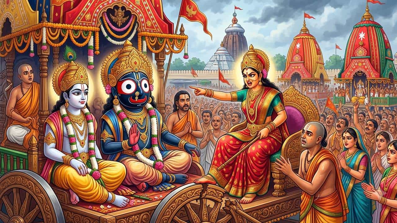 Rath Yatra 2026: রেগে উনুন ভাঙেন মহালক্ষ্মী! রথযাত্রা শেষে কীভাবে বউয়ের রাগ ভাঙান জগন্নাথ? Rath Yatra 2026: রেগে উনুন ভাঙেন মহালক্ষ্মী! রথযাত্রা শেষে কীভাবে বউয়ের রাগ ভাঙান জগন্নাথ?