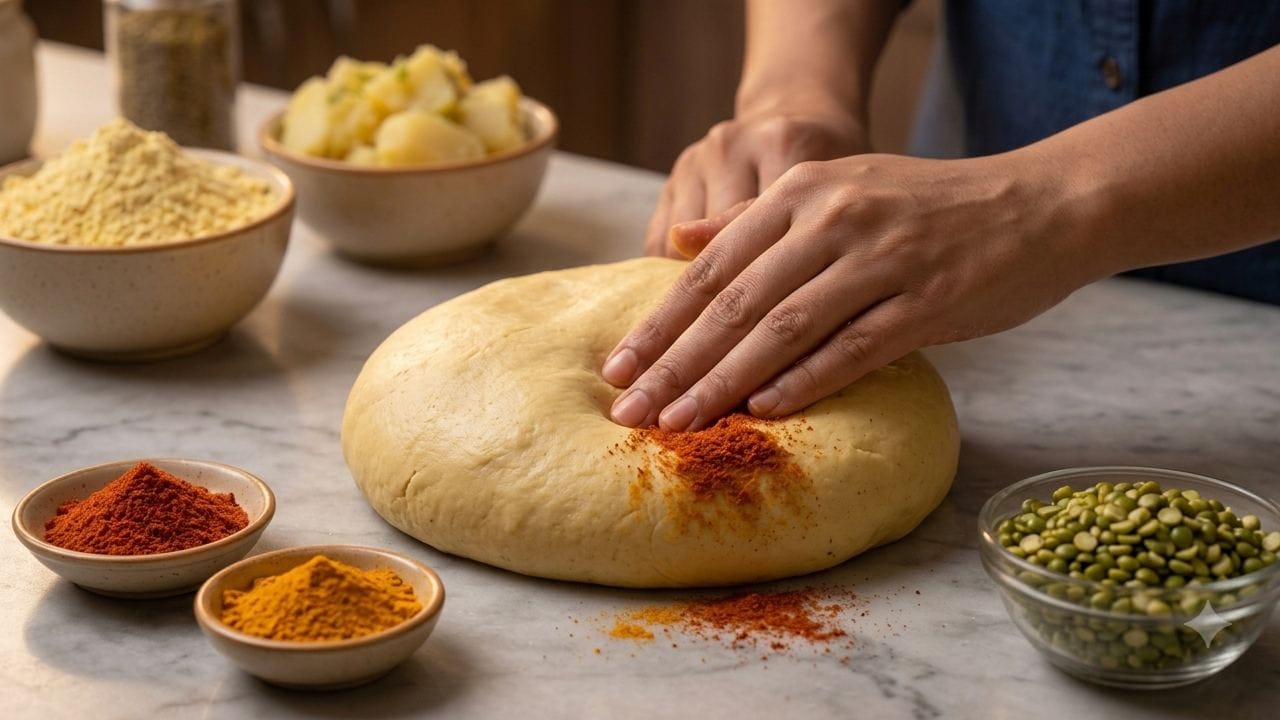 যদি স্বাস্থ্য এবং স্বাদ দুই-ই বজায় রাখতে চান, তবে সবচেয়ে সেরা উপায় হল ঘরেই আলু ভুজিয়া তৈরি করে নেওয়া। বাড়িতে বানালে আপনি নিজেই উপাদানের গুণগত মান নিয়ন্ত্রণ করতে পারবেন এবং তেলের পরিমাণও কমিয়ে আনা সম্ভব। ছোলার ডালের বেসন, মথ বিনের আটা, সেদ্ধ আলু ও হালকা মশলা মিশিয়ে সহজেই এর ডো তৈরি করা যায়। Gemini AI