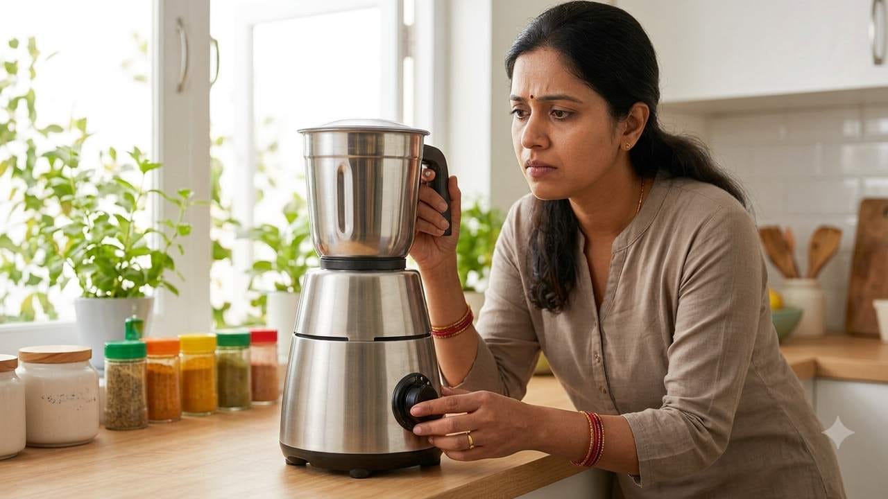 রান্নাঘরে রান্নার কাজে মিক্সার গ্রাইন্ডার আমাদের সবচেয়ে কাছের সঙ্গী হলেও অনেক সময় এর ব্লেড ভোঁতা হয়ে যায়। অনেকেই ভাবেন বাজার থেকে নতুন ব্লেড কিনে আনতে হবে কিন্তু বিষয়টি একেবারেই তেমন নয়। খুব সহজ ৩টি ঘরোয়া কায়দায় আপনি নিজেই বাড়িতে মিক্সির ব্লেড নতুন করে ধার দিয়ে নিতে পারবেন। Gemini AI