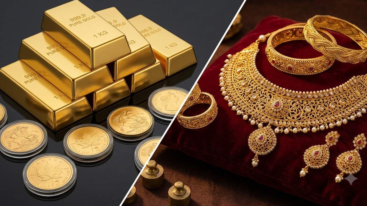 যদি উদ্দেশ্য হয় শুধুই ভবিষ্যতের জন্য টাকা জমানো বা বিনিয়োগ তবে ২৪ ক্যারেটের কয়েন বা বার কেনা বুদ্ধিমানের কাজ। আর যদি সুন্দর গয়না বানিয়ে বিয়ে বা অনুষ্ঠানে পরার ইচ্ছে থাকে তবে চোখ বন্ধ করে ২২ ক্যারেট বেছে নেওয়া উচিত। নিজের দরকারটা ঠিকঠাক বুঝে নিয়ে সোনা কিনলে লোকসান হওয়ার কোনও সম্ভাবনাই থাকবে না। Gemini AI