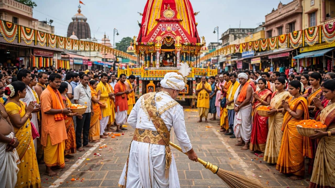 Puri Rath Yatra: রুপো, তামা নয় কেন? জগন্নাথ দেবের রথের সামনে সোনার ঝাঁটা দিয়ে ঝাড় দেওয়ার পেছনের রহস্য জানলে চমকে যাবেন!
