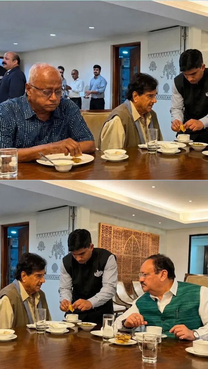 এক টেবিলে খাওয়াদাওয়া সারলেন সৌগত-শত্রুঘ্ন, মমতার হাত ছাড়বেন এঁরা?