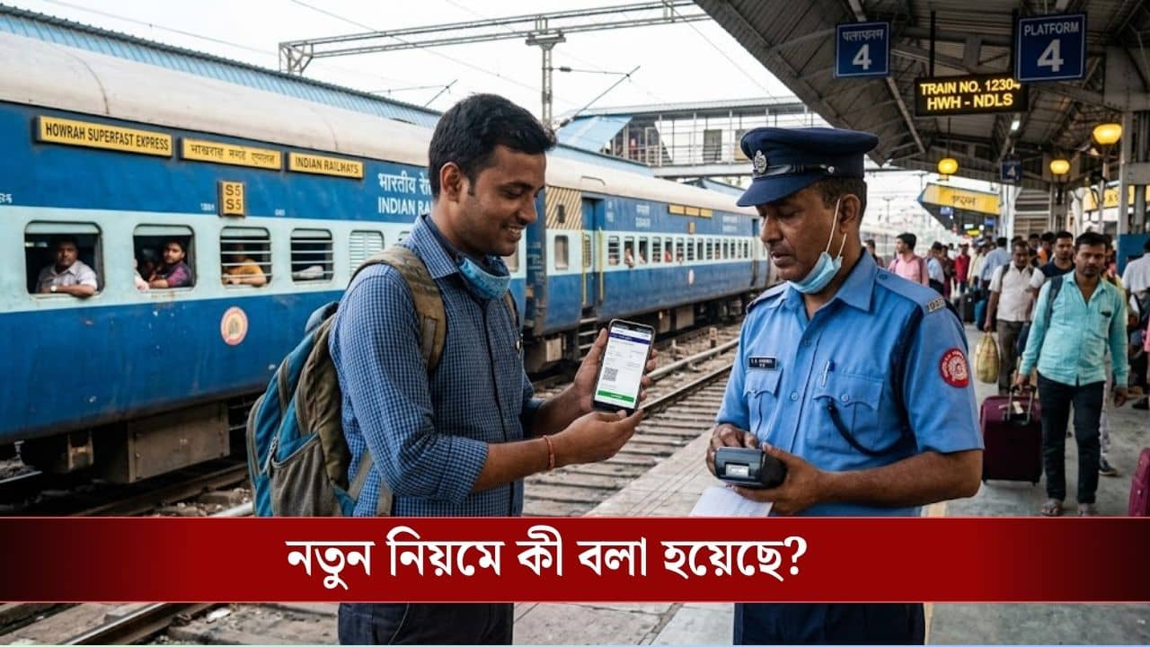 Train Ticket Rules: কোনও স্ক্রিনশট বা PDF-কে পাত্তা দেবে না রেল, একমাত্র এই টিকিটই দেখাতে হবে ট্রেনে চড়ার জন্য
