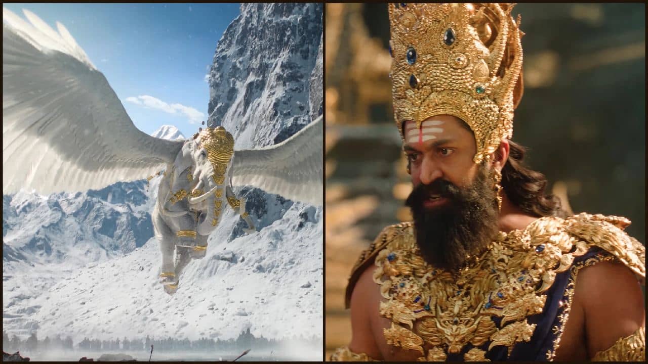Ramayana Trailer White Elephant: ‘রামায়ণ’-এর ট্রেলারে নজর কাড়ল শ্বেতহস্তী, রাবণের সঙ্গে লড়াই করা এই হাতির ইতিহাস জানেন?