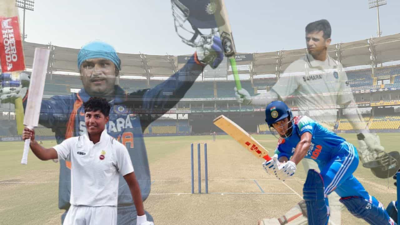 Indian Cricket: বাপ কা বেটা! অজিদের বিরুদ্ধে ভারতের অনুর্ধ্ব ১৯ দলে সুযোগ পেলেন দুই ভারতীয় কিংবদন্তি ব্যাটারের পুত্ররা Indian Cricket: বাপ কা বেটা! অজিদের বিরুদ্ধে ভারতের অনুর্ধ্ব ১৯ দলে সুযোগ পেলেন দুই ভারতীয় কিংবদন্তি ব্যাটারের পুত্ররা