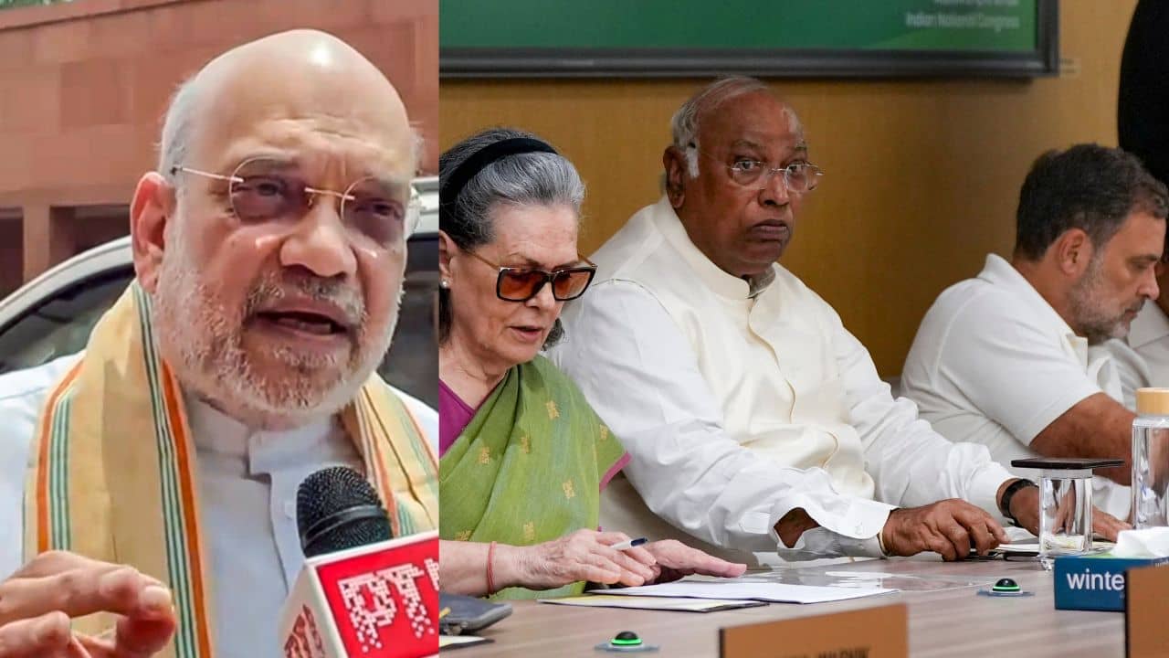 Amit Shah Attacks Congress: বন্দেমাতরম নিয়ে বড় সিদ্ধান্ত কংগ্রেসের, স্বাধীনতা সংগ্রামীদের অপমান বললেন শাহ