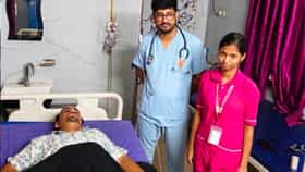 আয়ুষ্মান ভারত প্রকল্পে রাজ্যের প্রথম উপভোক্তা বাঁকুড়ার যুবক