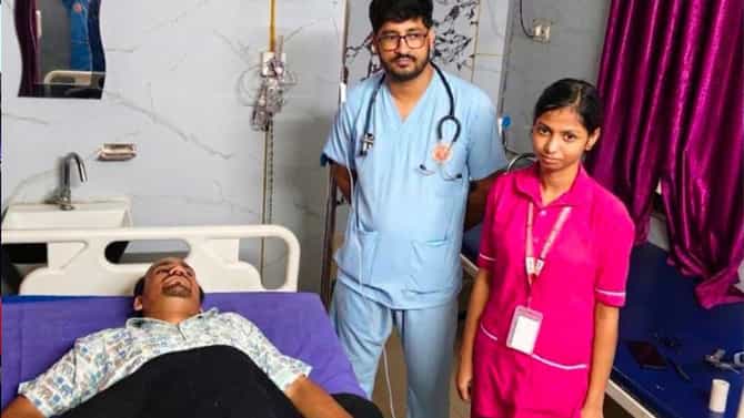 আয়ুষ্মান ভারত প্রকল্পে রাজ্যের প্রথম উপভোক্তা বাঁকুড়ার যুবক
