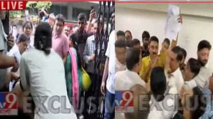 অফিসে ঢুকতেই পুরসভার কর্মীদের গায়ে হাত অভিষেকের!
