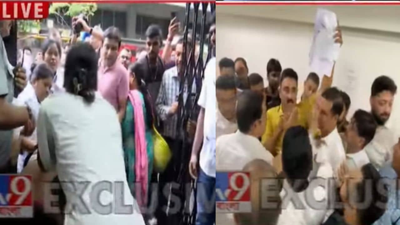 Abhishek Banerjee Office: অফিসে ঢুকতেই পুরসভার কর্মীদের গায়ে হাত অভিষেকের! পুলিশের কলার টেনে হিঁচড়ে চলতে থাকে কিল চড় ঘুষি