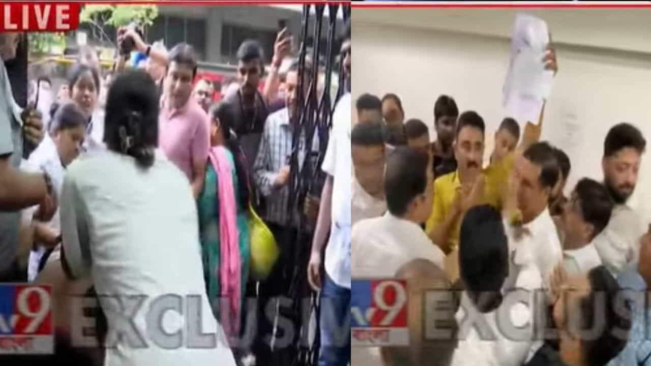 Abhishek Banerjee Office: অফিসে ঢুকতেই পুরসভার কর্মীদের গায়ে হাত অভিষেকের! পুলিশের কলার টেনে হিঁচড়ে চলতে থাকে কিল চড় ঘুষি Abhishek Banerjee Office: অফিসে ঢুকতেই পুরসভার কর্মীদের গায়ে হাত অভিষেকের! পুলিশের কলার টেনে হিঁচড়ে চলতে থাকে কিল চড় ঘুষি