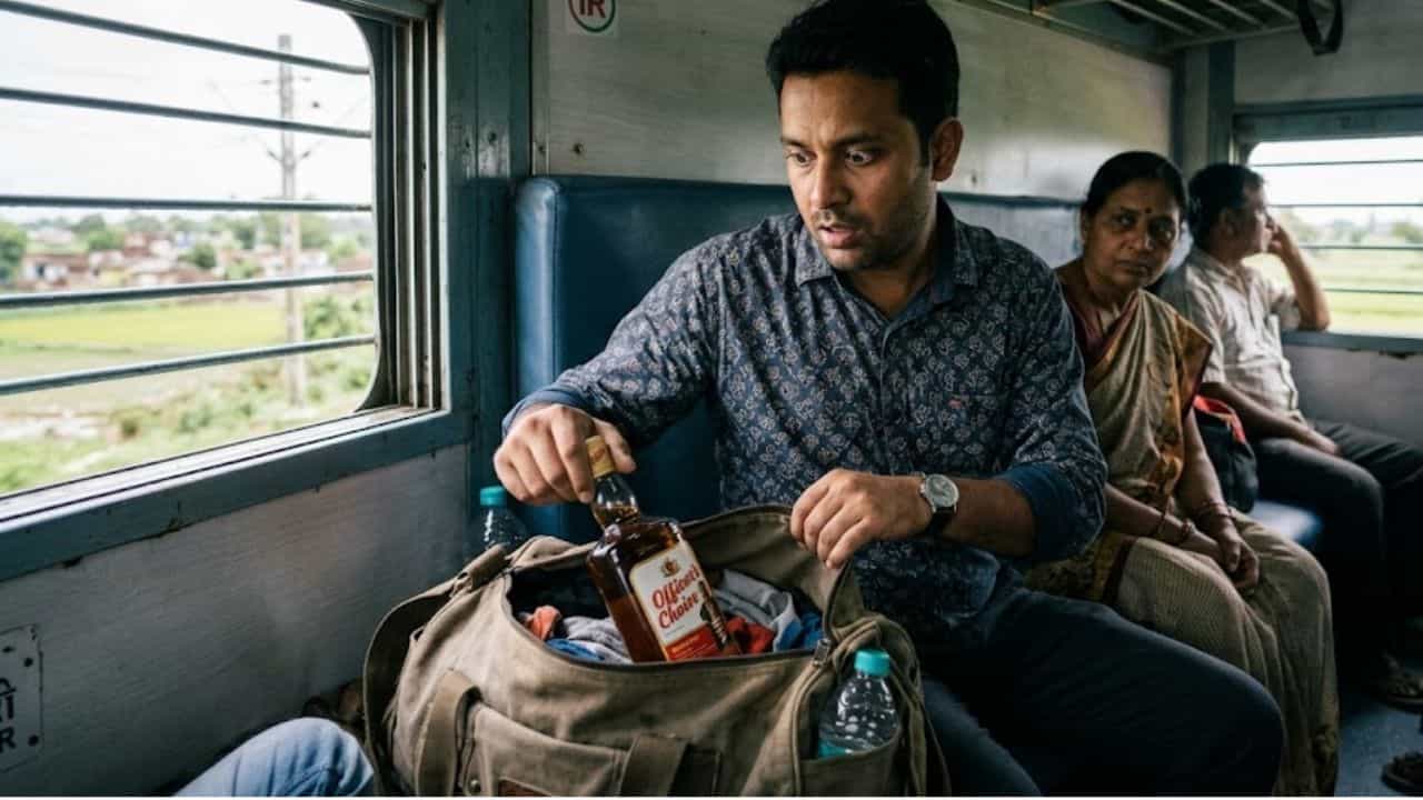 Indian Railways: ব্যাগে মদের বোতল নিয়ে কি ট্রেনে ওঠা যায়? Indian Railways: ব্যাগে মদের বোতল নিয়ে কি ট্রেনে ওঠা যায়?