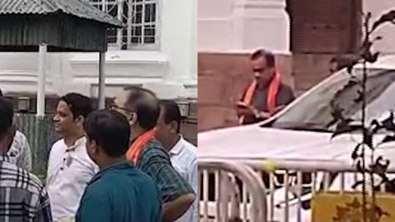 কুণালের গলায় গেরুয়া উত্তরীয়, জল্পনা তুঙ্গে