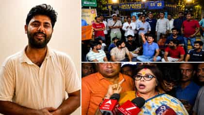 যাদবপুর: রাতে অরবিন্দ ভবনে নিজেদের বন্দি করে রাখল বামপন্থী ছাত্ররা