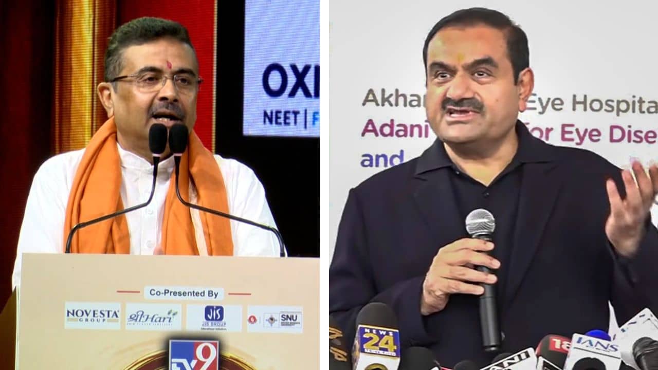 Suvendu Adhikari on Adani: দেশ বেঁচে গেল, শুভেন্দুকে ফোন করে বলেছিলেন আদানি, নিউ টাউনের হাসপাতালে থাকবে গরিবের বেড