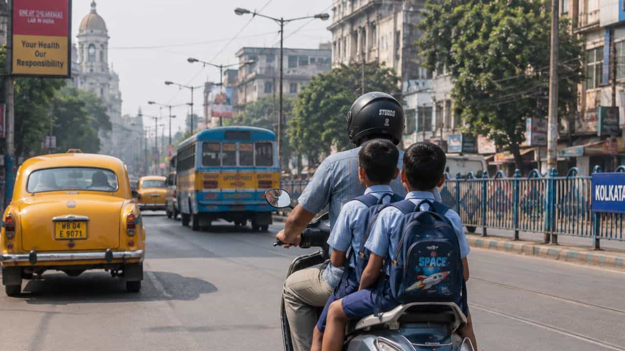 Barananagr: মর্মান্তিক ঘটনা, বাবার স্কুটি থেকে ছিটকে পড়ে দুই সন্তানের মৃত্যু বি টি রোডে Barananagr: মর্মান্তিক ঘটনা, বাবার স্কুটি থেকে ছিটকে পড়ে দুই সন্তানের মৃত্যু বি টি রোডে