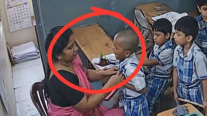 হাসপাতালে পৌঁছল ছাত্রের নিথর দেহ, স্কুলের CCTV ফুটেজে যা দেখা গেল...