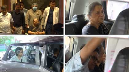হাসপাতাল থেকে ছাড়া পেলেন বুদ্ধ-জায়া, মাকে বাড়ি নিয়ে গেলেন সুচেতন