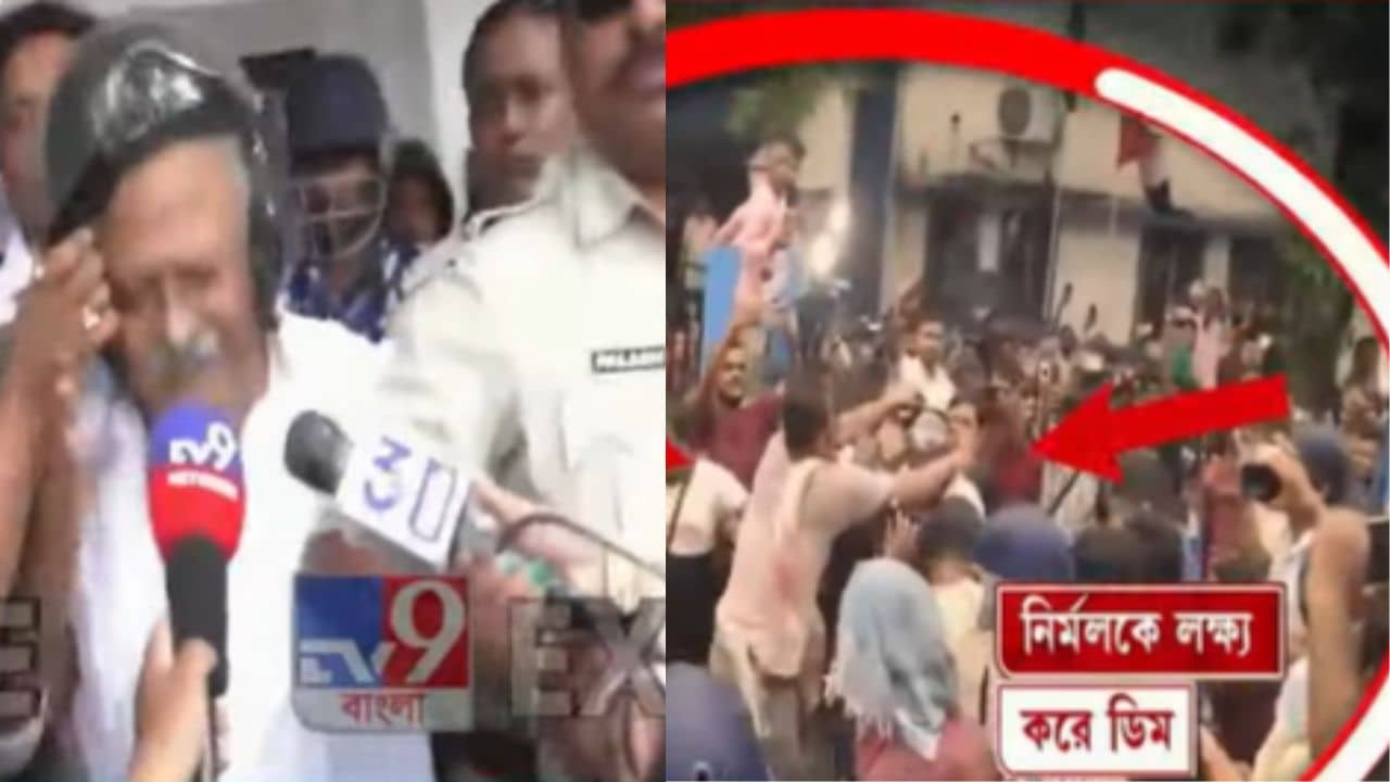West Bengal NEWS Highlights Updates: নির্মলকে লক্ষ্য করে জুতো-ডিম-কাদা, বাদ গেলেন না সঞ্জীবও