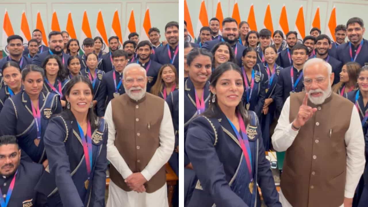 PM Modi: 'জো খেলেগা, ও খিলেগা', কমনওয়েলথে পদকজয়ীদের পাশে নিয়ে সোশ্যাল মিডিয়ায় বার্তা মোদীর PM Modi: 'জো খেলেগা, ও খিলেগা', কমনওয়েলথে পদকজয়ীদের পাশে নিয়ে সোশ্যাল মিডিয়ায় বার্তা মোদীর