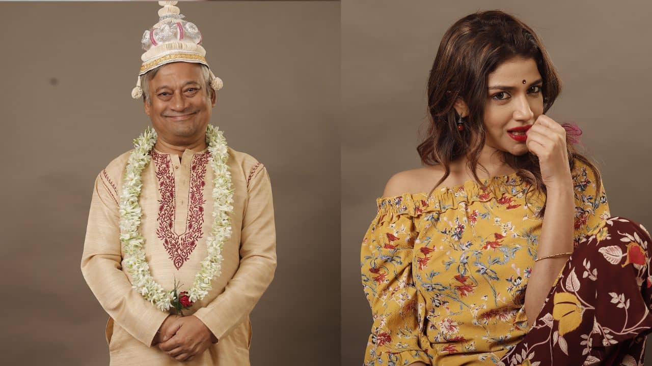 টোপর মাথায় শান্তিলাল, সঙ্গে সৌরসেনী-ঋষভ, কোথায় দেখা যাবে তাঁদের?