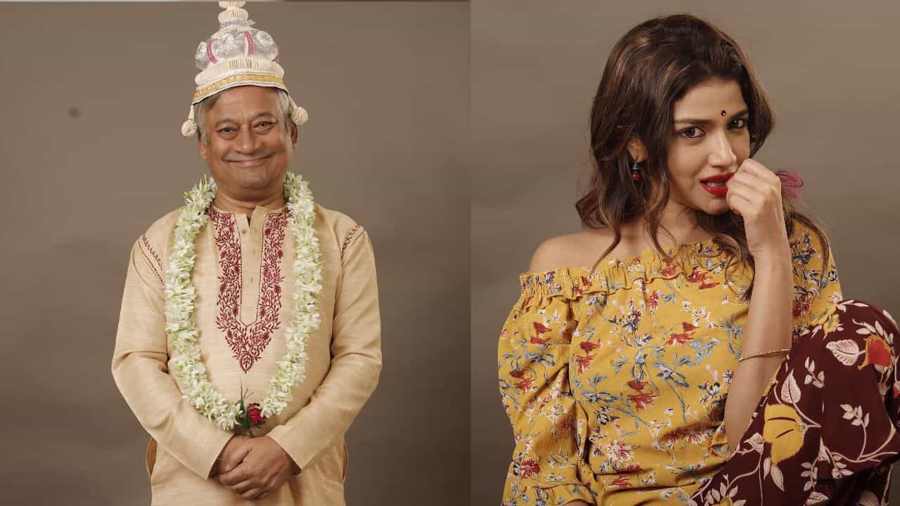 টোপর মাথায় শান্তিলাল, সঙ্গে সৌরসেনী-ঋষভ, কোথায় দেখা যাবে তাঁদের? টোপর মাথায় শান্তিলাল, সঙ্গে সৌরসেনী-ঋষভ, কোথায় দেখা যাবে তাঁদের?