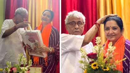 'প্রাণভরে আশীর্বাদ করেছেন', শিশিরের সঙ্গে দেখা করে আপ্লুত জুন