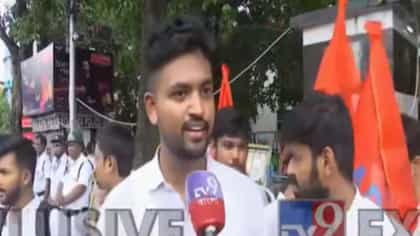 'কফিনে শেষ পেরেক পোঁতা হবে', প্রতিবাদ মিছিল থেকে SFI-কে হুঙ্কার ABVP-র