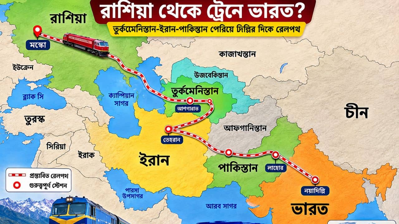 Russia-India Train Proposal: রাশিয়া থেকে সোজা ভারত অবধি ট্রেন চলবে? বিরাট প্রস্তাব উপ-প্রধানমন্ত্রীর