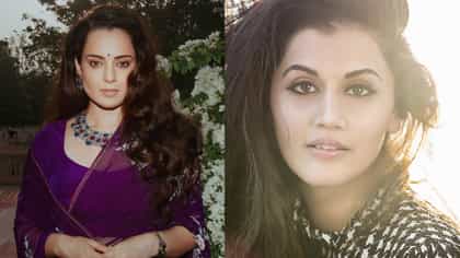 তাপসীর কথায় বেজায় চটে গিয়ে 'সস্তা কপি' খোঁচা কঙ্গনার