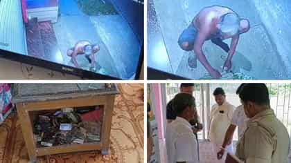 মন্দিরের প্রণামী বাক্স ভেঙে টাকা লুঠ, তারপর যা করল চোর...