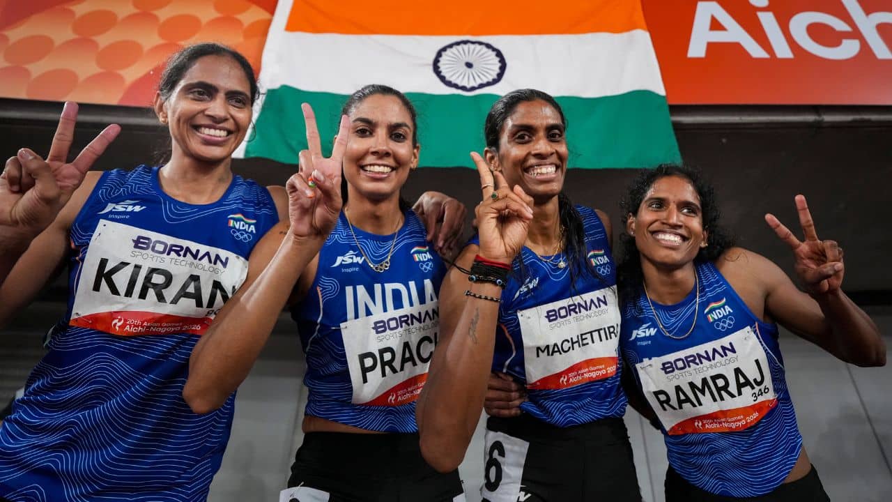 India 4x400 Relay Medal: আবার সেরা ভিথ্যারা, ট্র্যাক অ্যান্ড ফিল্ডে সোনা জয় ভারতীয় নারীবাহিনীর
