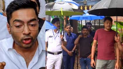 এবার শ্লীলতাহানির ধারা, থানায় অভিষেক, বাইরে বিক্ষোভ কর্মীদের