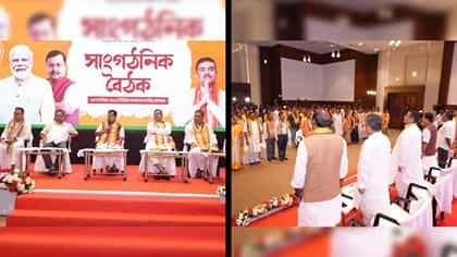 'নম্রভাবে কাজ করতে হবে', বাংলায় এসে নেতা-কর্মীদের বড় বার্তা নিতিনের