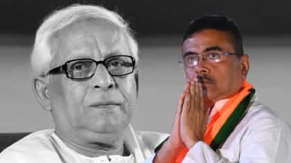 শিল্পের জন্য জমি বিতরণ করতে গিয়ে শুভেন্দুর মুখে বুদ্ধবাবুর কথা