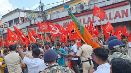 'ওরা ঝান্ডার সঙ্গে ডান্ডা নিয়ে বেরিয়েছিল', CPM-এর বিরুদ্ধে অভিযোগ BJPর