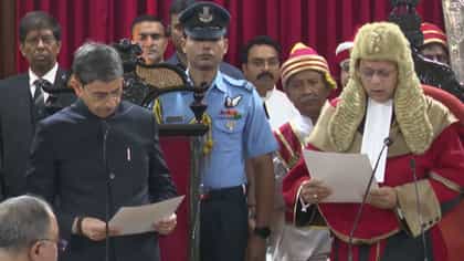 LIVE: কলকাতা হাইকোর্টের প্রধান বিচারপতি পদে শপথ নিলেন রবীন্দ্র ভি ঘুগে