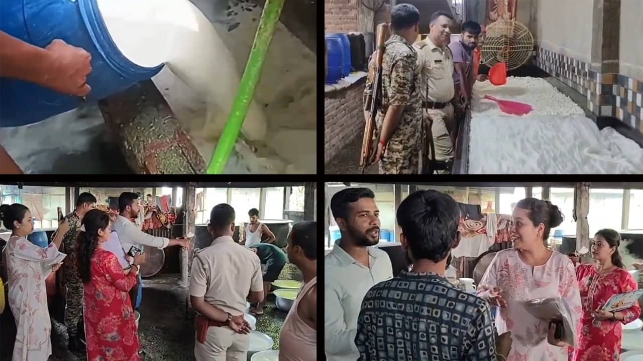 Dhupguri chhana adulteration: ছানা ভেবে ময়দা খাচ্ছেন না তো? ধূপগুড়িতে ছানা তৈরির কারখানায় হানা দিয়ে চক্ষু চড়কগাছ অফিসারদের