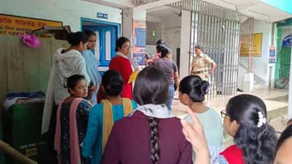 পরীক্ষা দিতে আসা মহিলা শিক্ষকদের অন্তর্বাস খুলে চেকিংয়ের অভিযোগ