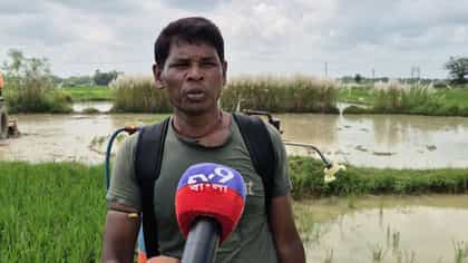 সবজি ক্ষেত সম্পূর্ণ ধ্বংস, বিরাট ক্ষতির মুখে কৃষকরা