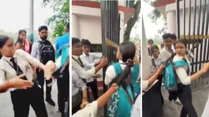 চুল ধরে টানাটানি থেকে চড়-চাপাটি, SFI ও ABVP-র মধ্যে সংঘর্ষ কলেজে