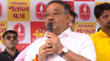 পুকুরে দুর্গা প্রতিমার নিরঞ্জন হবে না? ব্যাখ্যা দিলেন শমীক