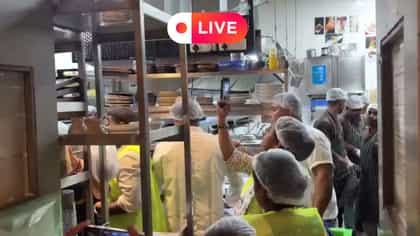 Live: কলকাতার তিন জনপ্রিয় মলের ফুড কোর্টে অভিযান খাদ্য দফতরের